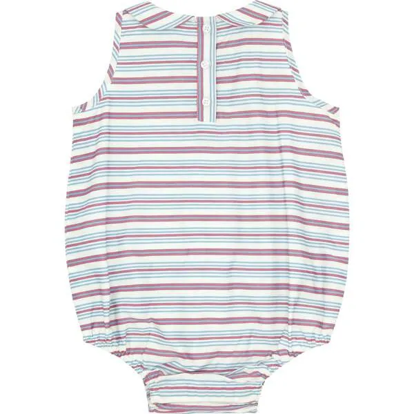 Minnow Baby Vintage Stripe Bubble Romper