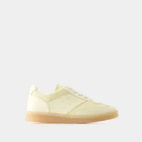 MM6 Maison Margiela  Sneakers - MM6 Maison Margiela - Leather - Beige/White