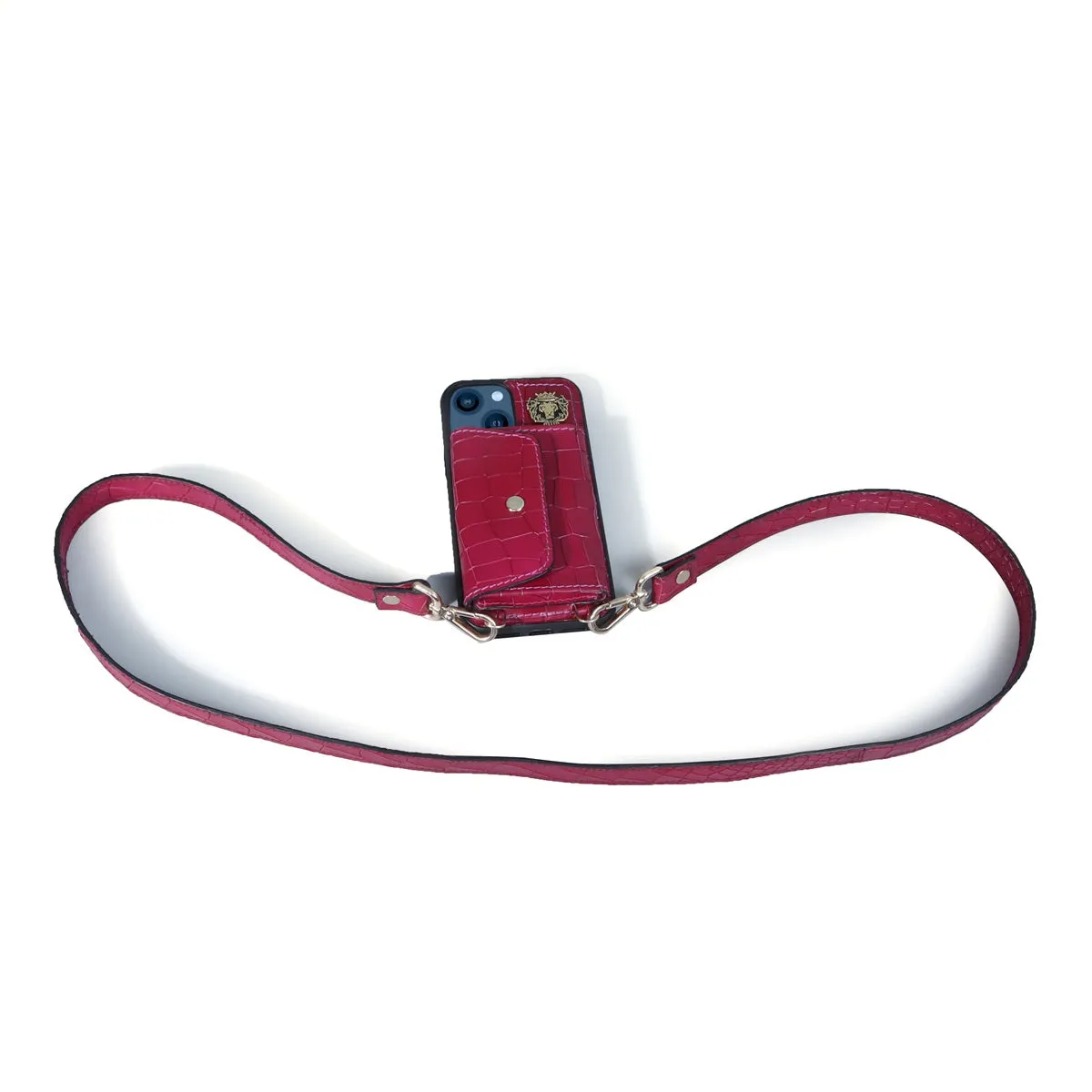 Mobile Case Cover with Crossbody Wrist Strap Wallet Holder