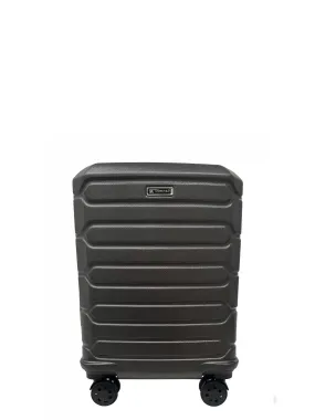 Modora Jasmin Collection Dark Grey Cabin Suitcase