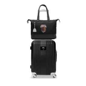 MOJO Montana Grizzlies Premium Laptop Tote Bag and Luggage Set