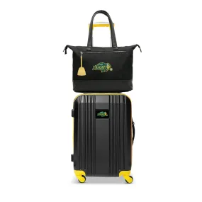 MOJO NDSU Bison Premium Laptop Tote Bag and Luggage Set