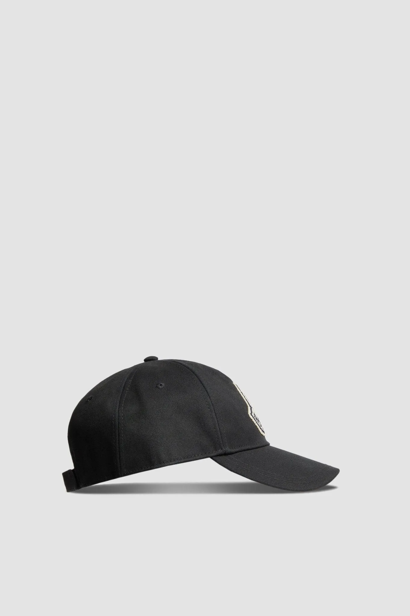 Moncler - Casquette black en gabardine