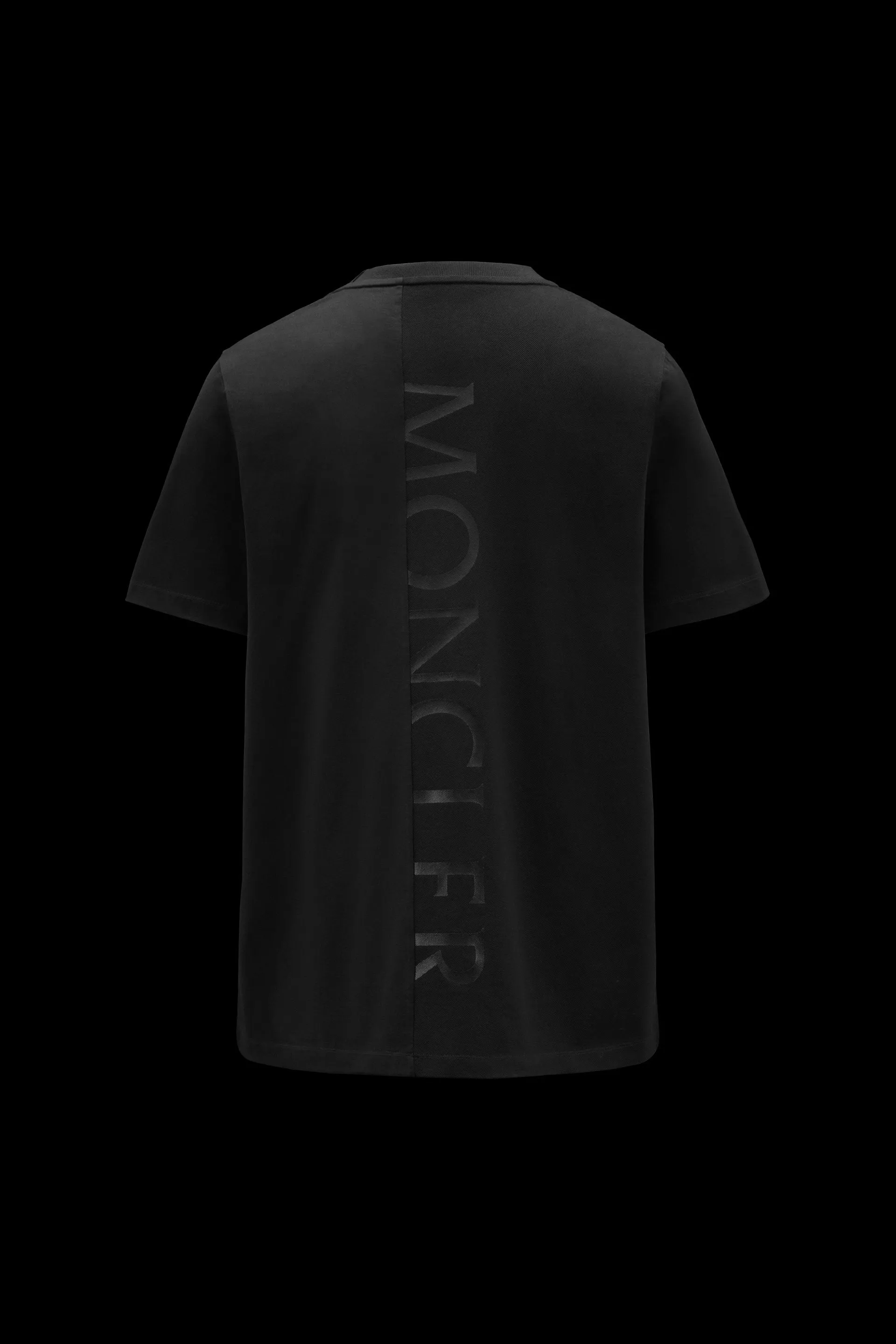 MONCLER  |Crew Neck Street Style Cotton Short Sleeves Logo