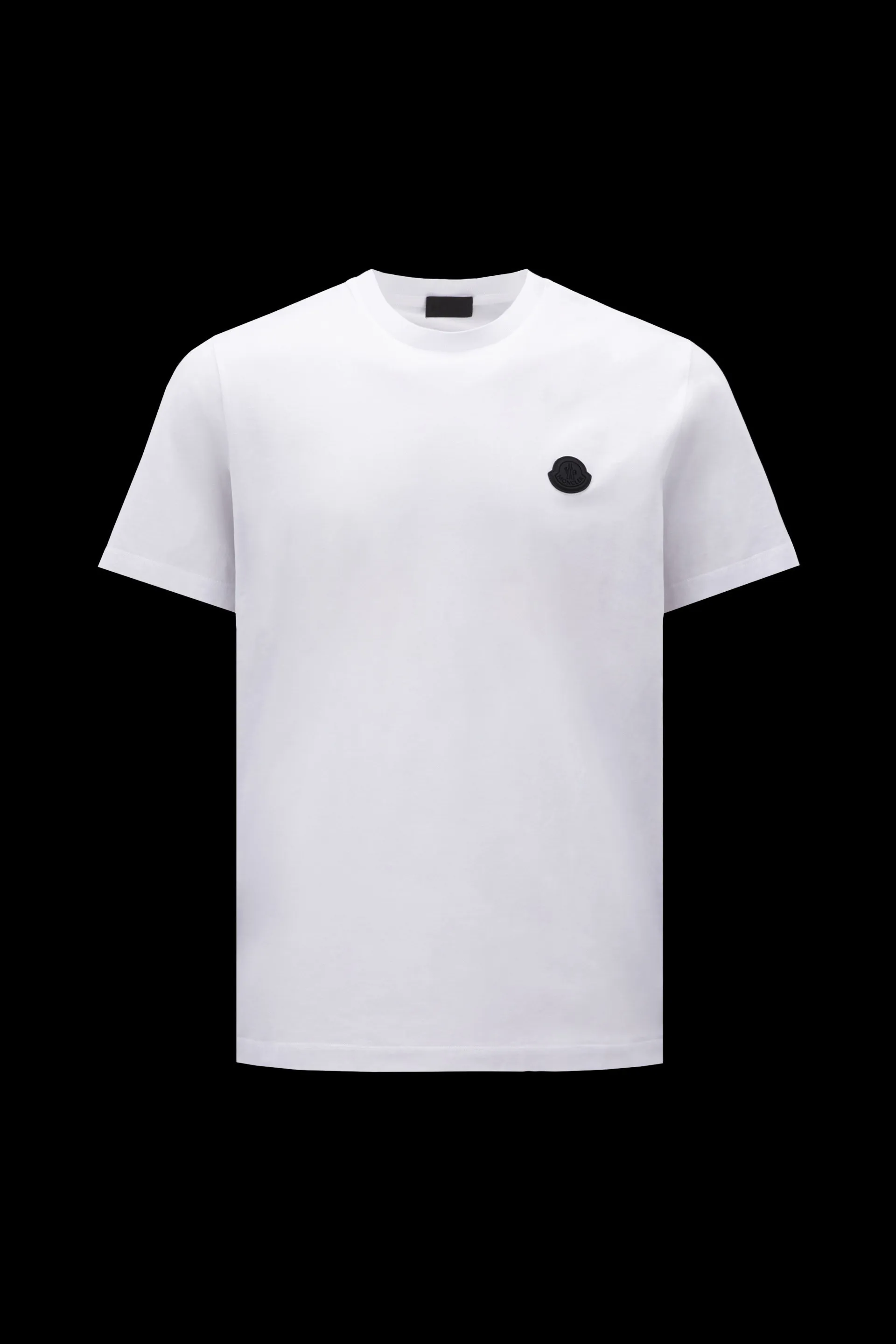 MONCLER  |Crew Neck Street Style Cotton Short Sleeves Logo