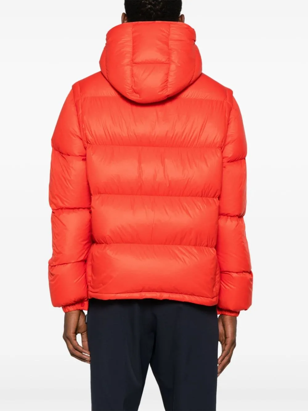 Moncler doudoune Cyclone 2 en 1 dark orange