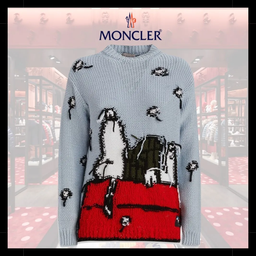 MONCLER  |Logo V-neck & Crew neck