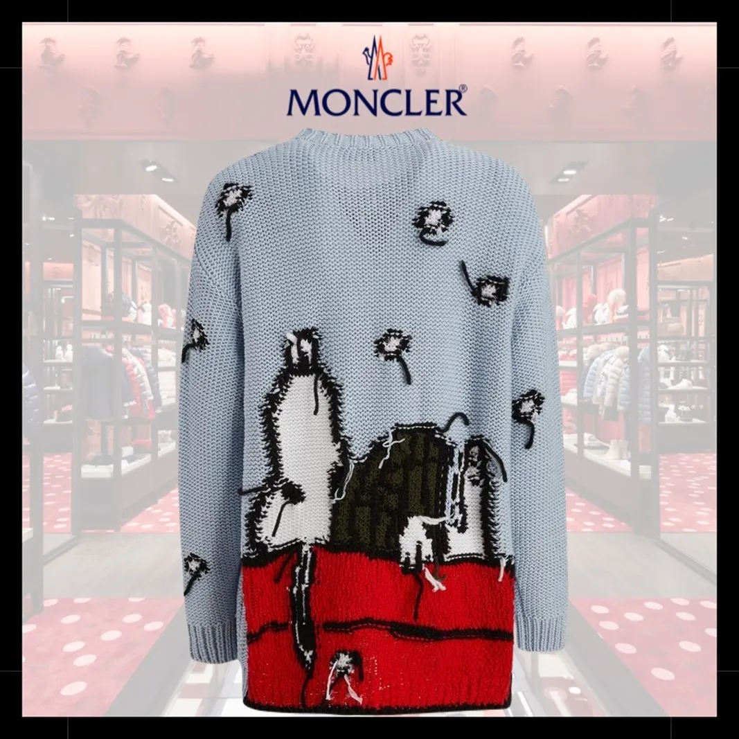 MONCLER  |Logo V-neck & Crew neck