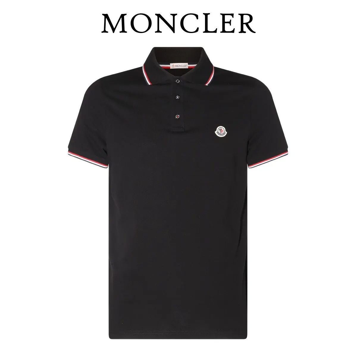 MONCLER  |Plain Cotton Short Sleeves FX Advantage / Exclusive Polos