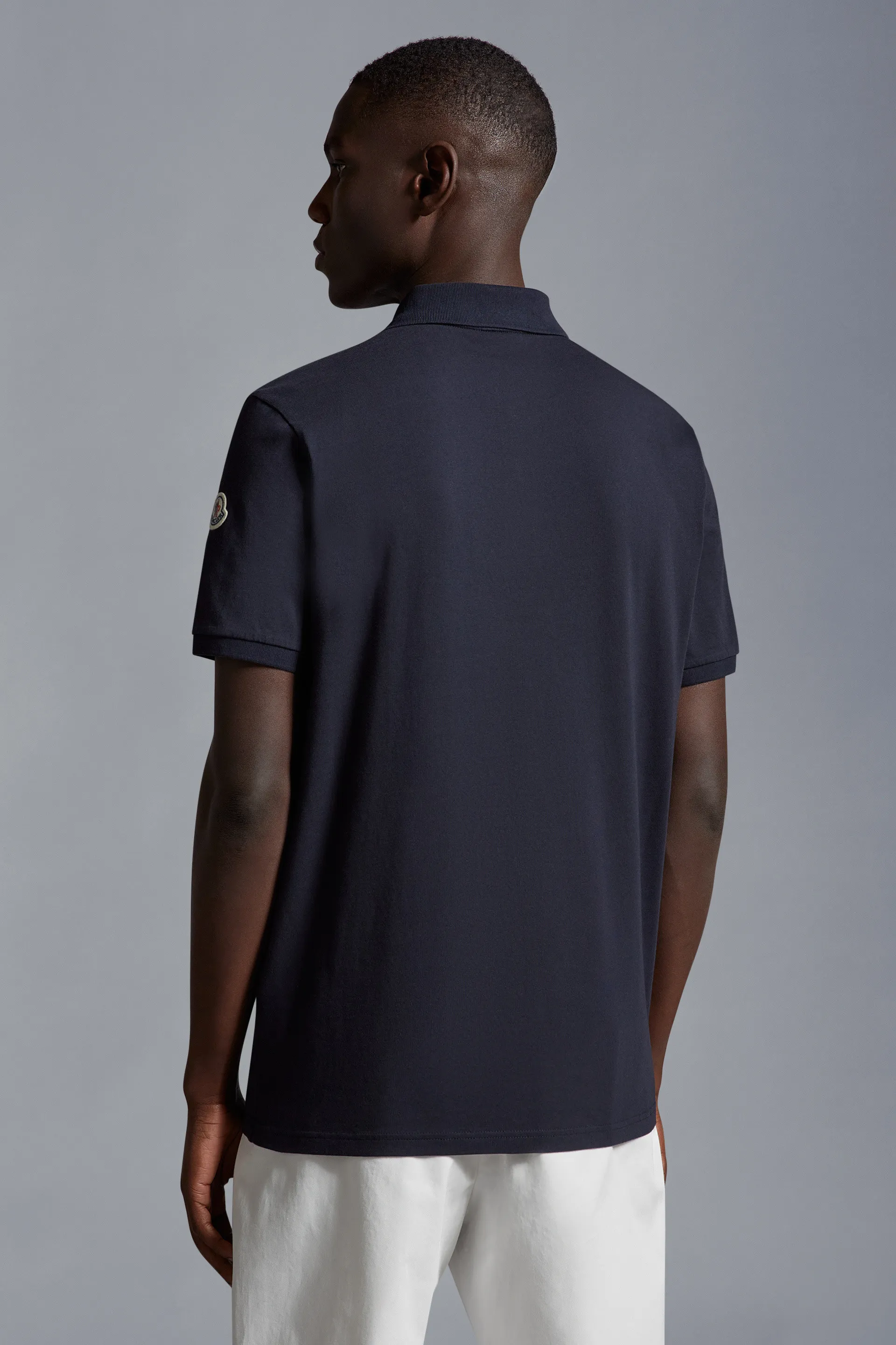 MONCLER  |Plain Short Sleeves Logo FX Advantage / Exclusive Polos