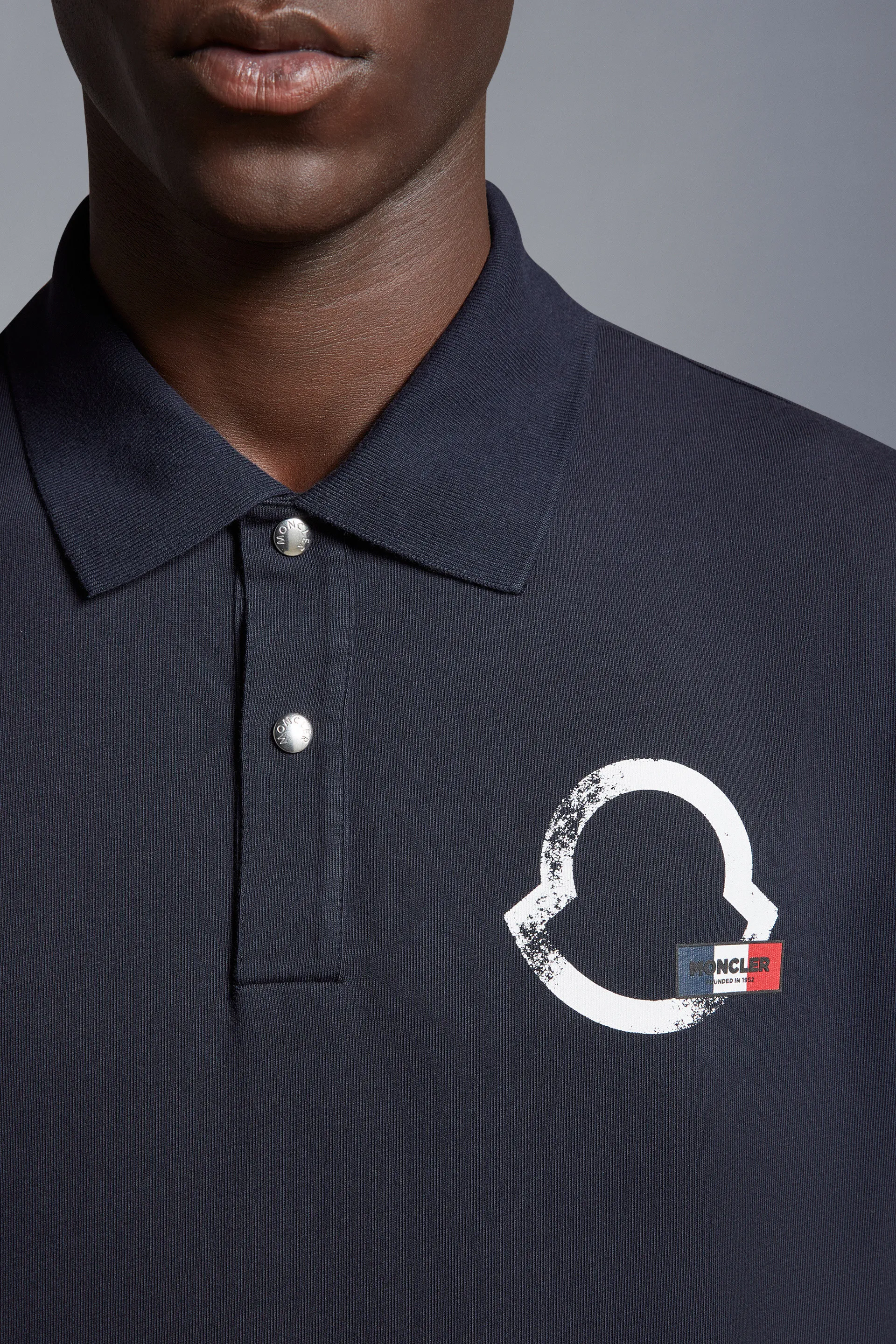 MONCLER  |Plain Short Sleeves Logo FX Advantage / Exclusive Polos