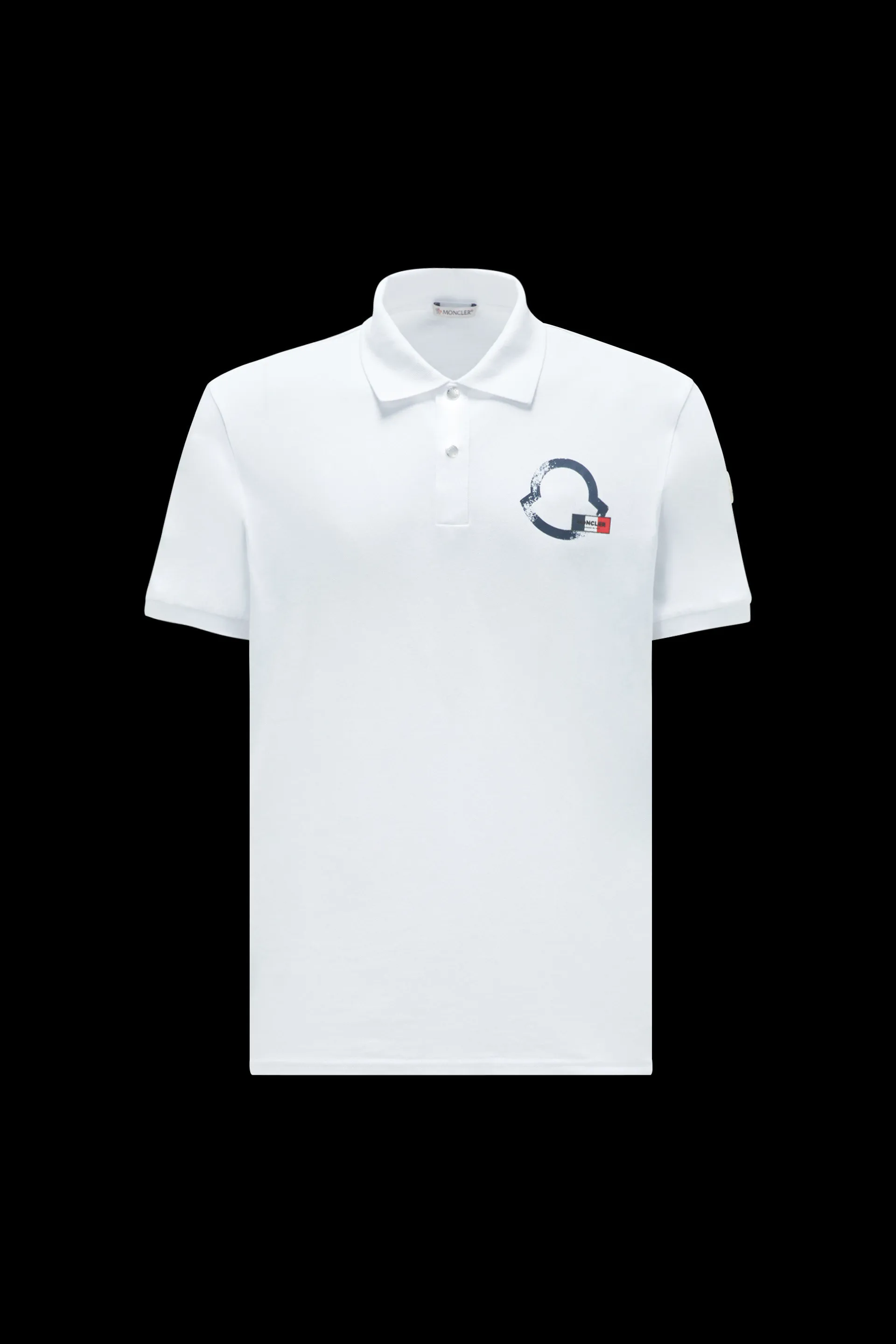 MONCLER  |Plain Short Sleeves Logo FX Advantage / Exclusive Polos