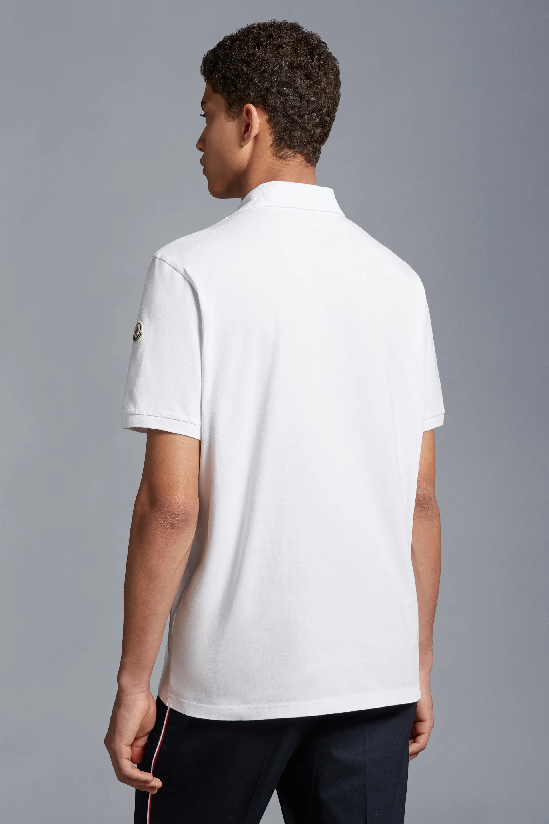 MONCLER  |Plain Short Sleeves Logo FX Advantage / Exclusive Polos