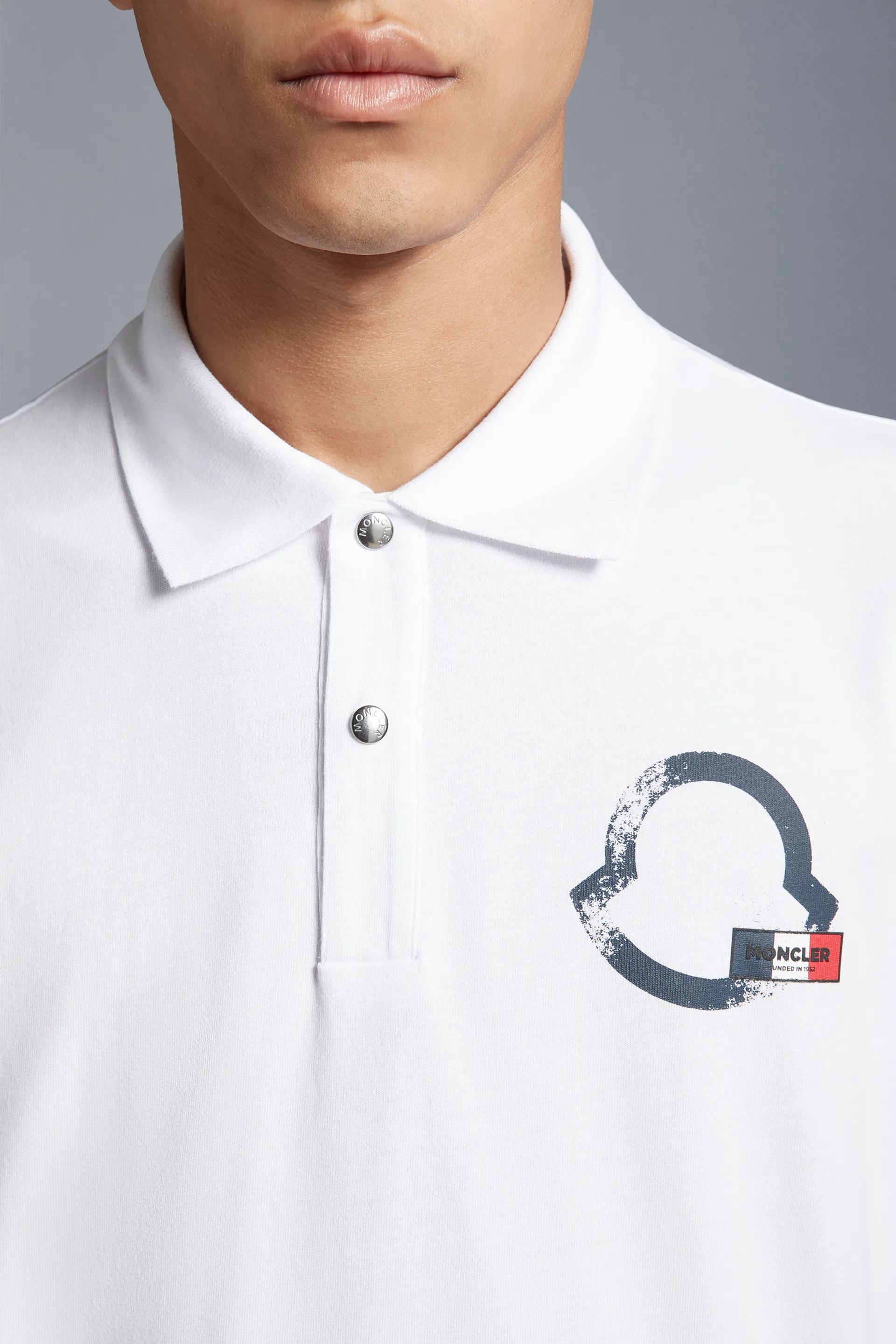 MONCLER  |Plain Short Sleeves Logo FX Advantage / Exclusive Polos