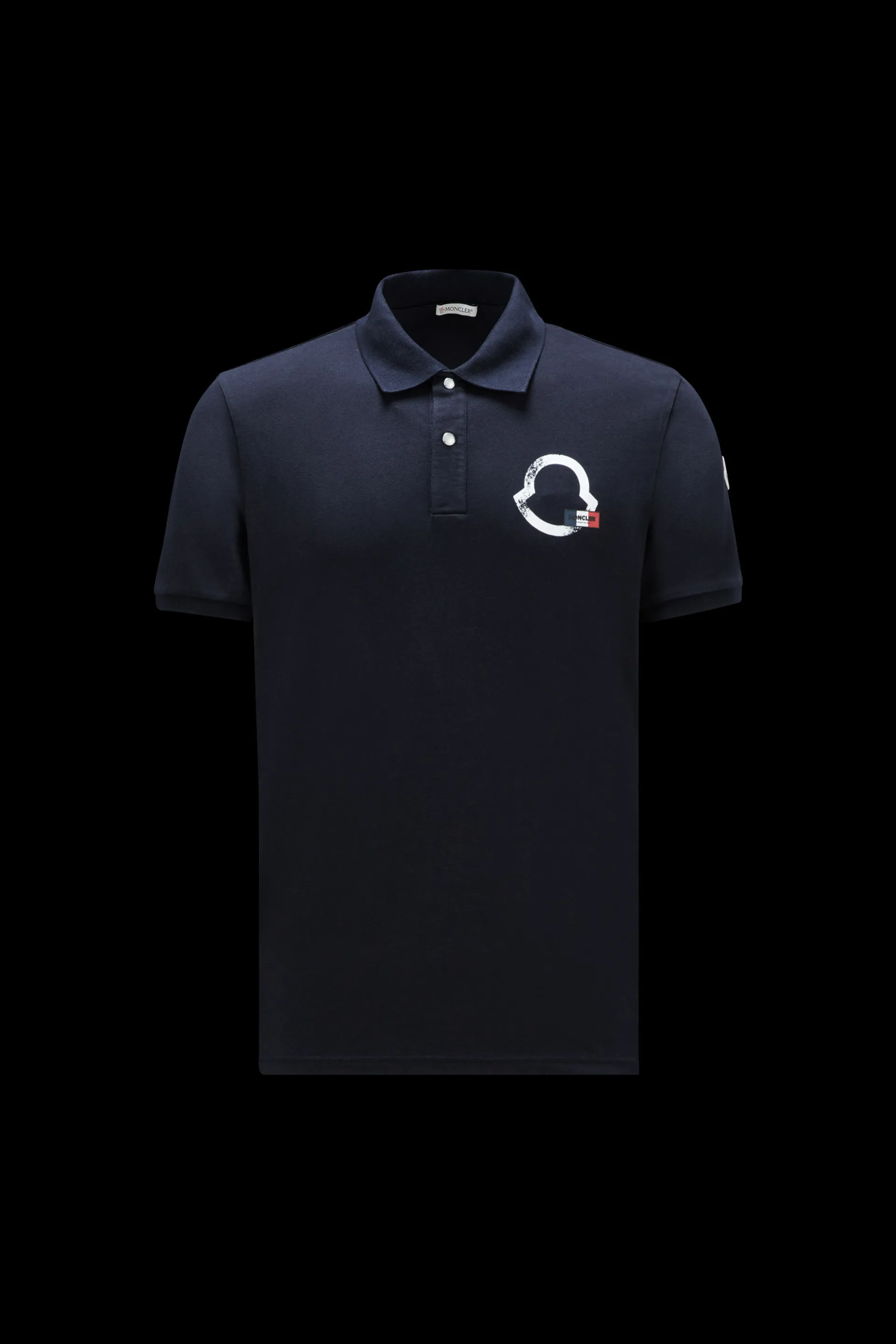 MONCLER  |Plain Short Sleeves Logo FX Advantage / Exclusive Polos