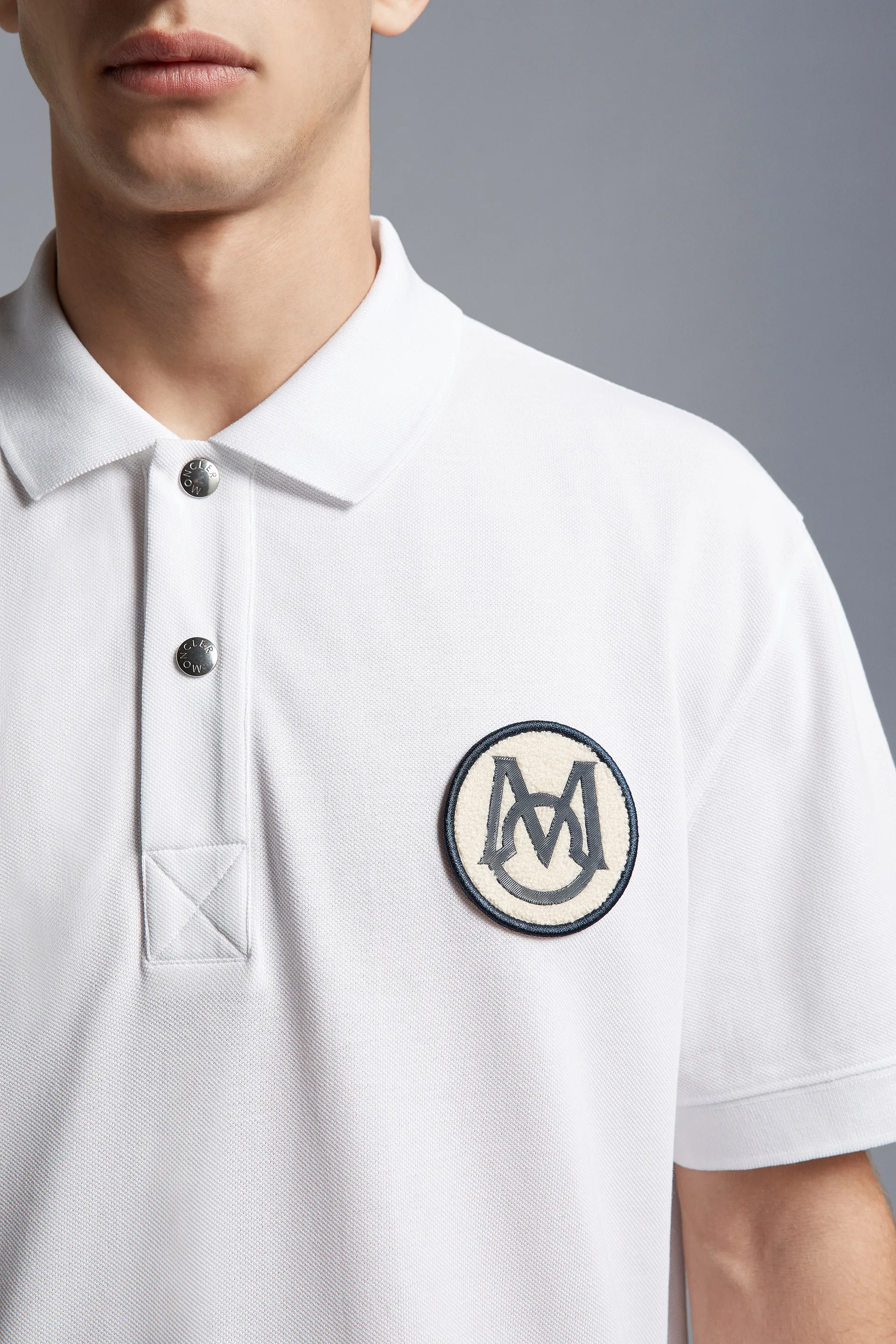 MONCLER  |Street Style Plain Short Sleeves Logo