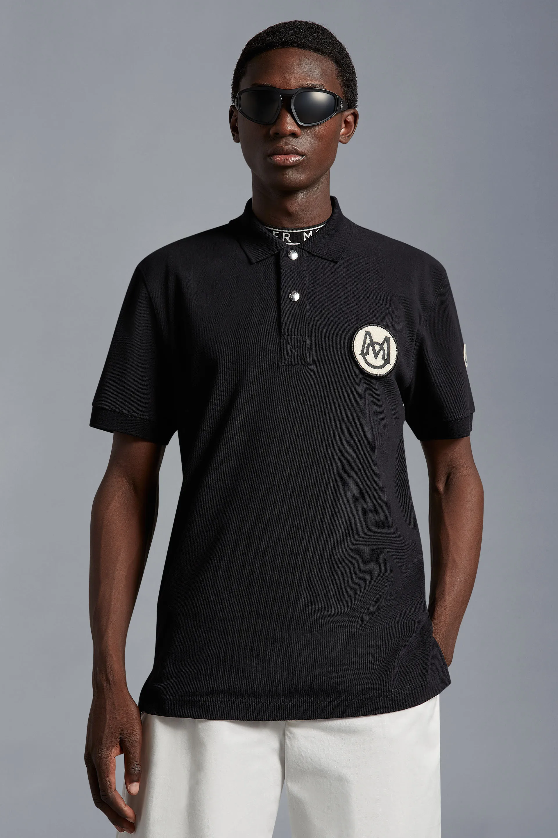 MONCLER  |Street Style Plain Short Sleeves Logo