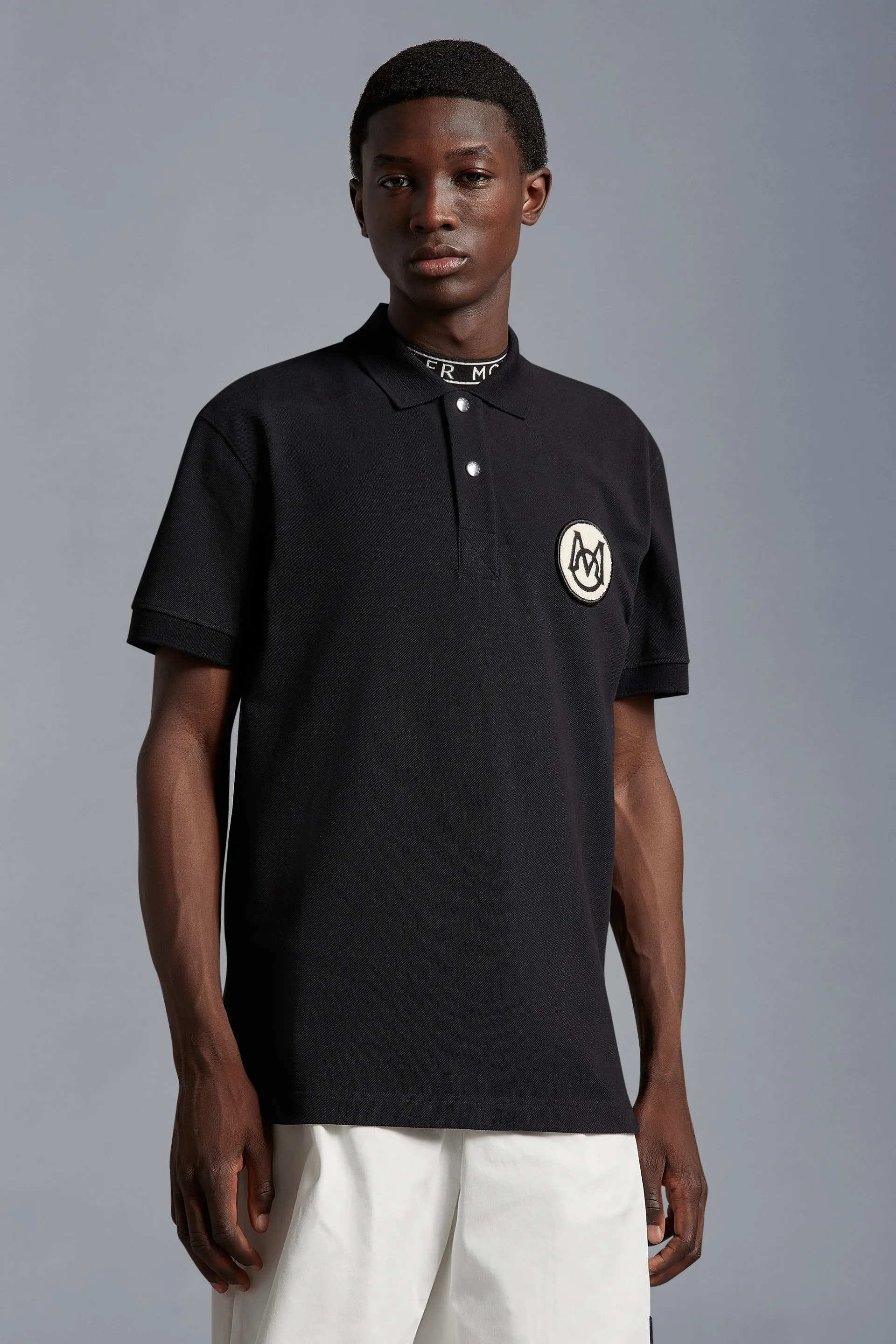 MONCLER  |Street Style Plain Short Sleeves Logo