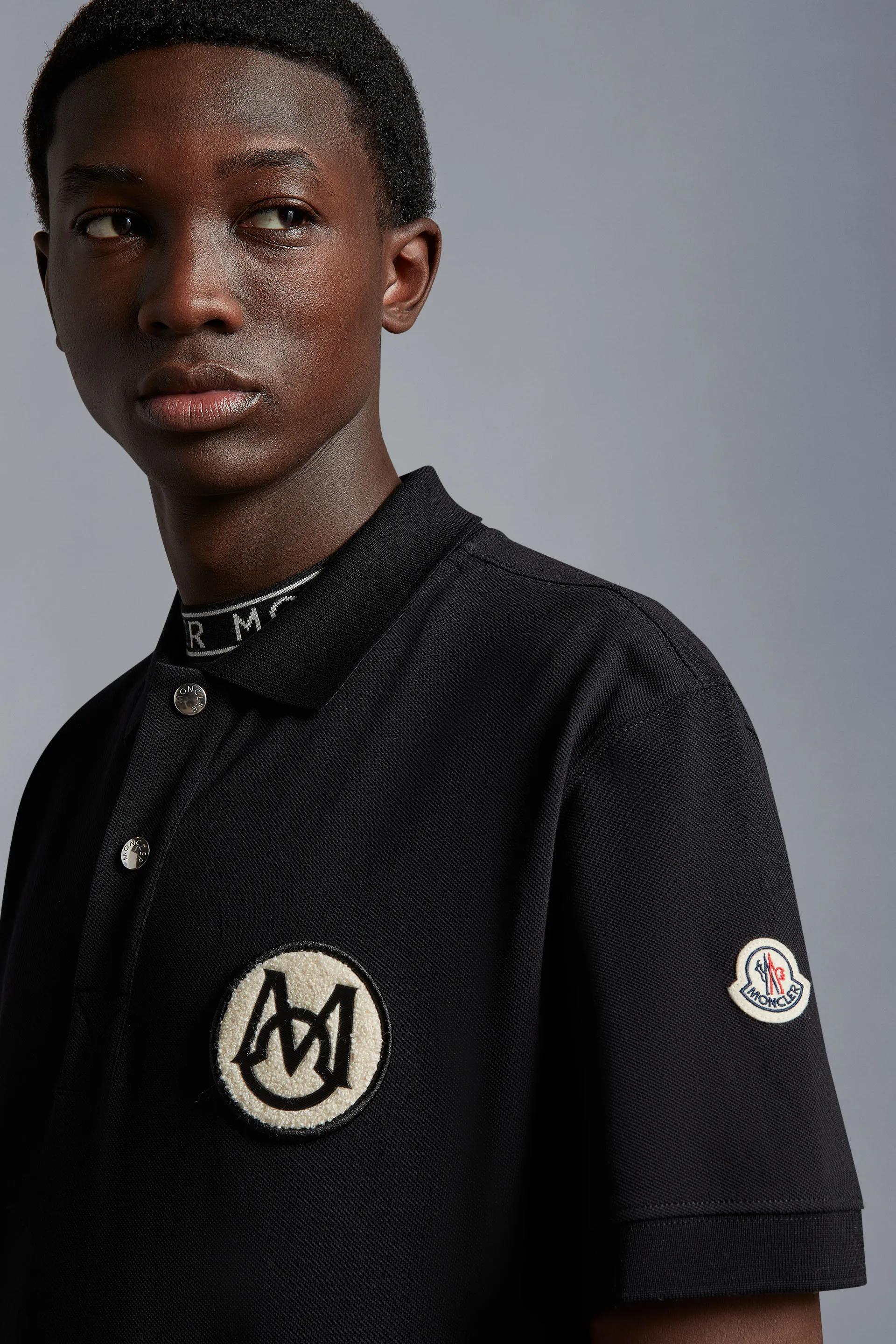 MONCLER  |Street Style Plain Short Sleeves Logo