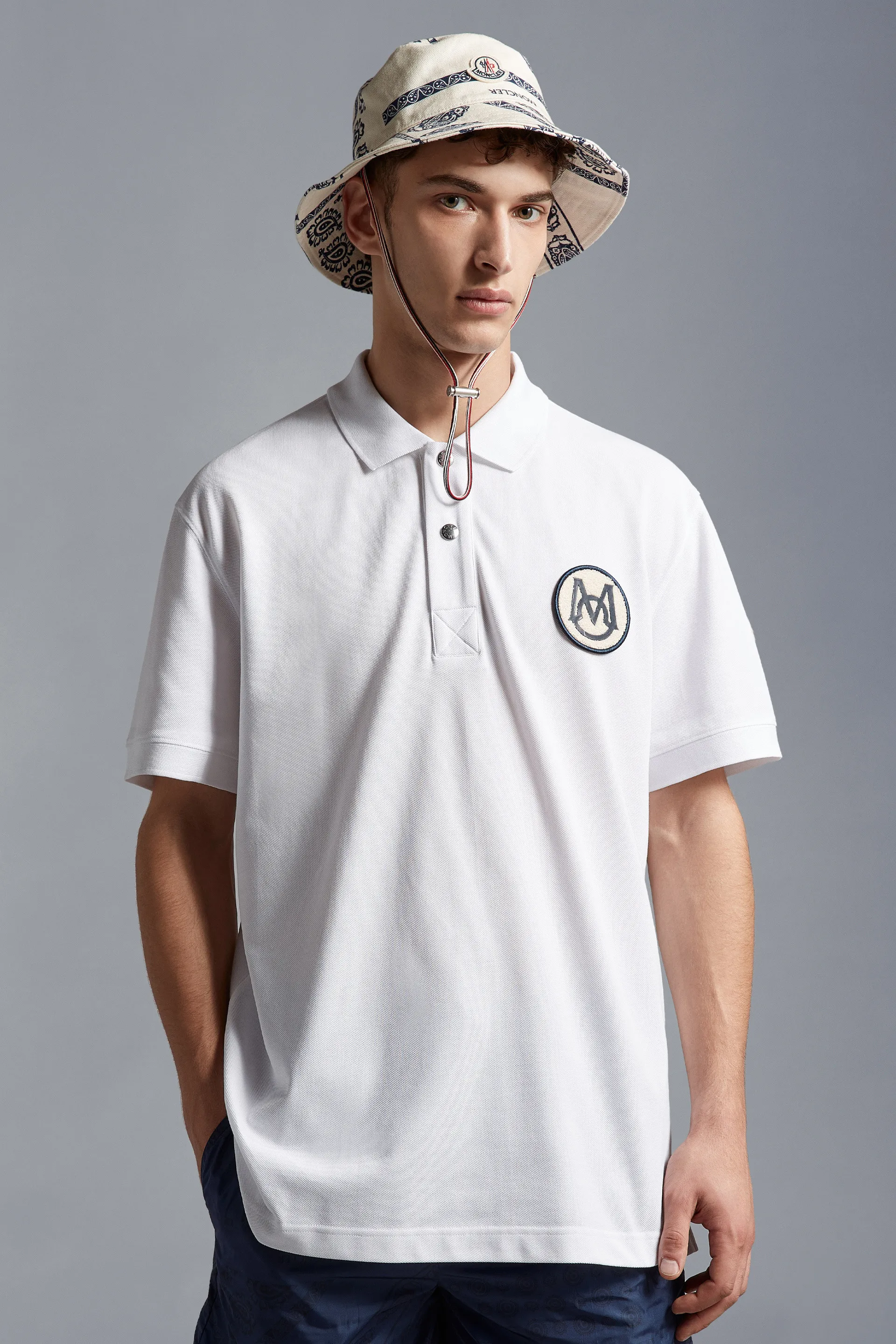 MONCLER  |Street Style Plain Short Sleeves Logo