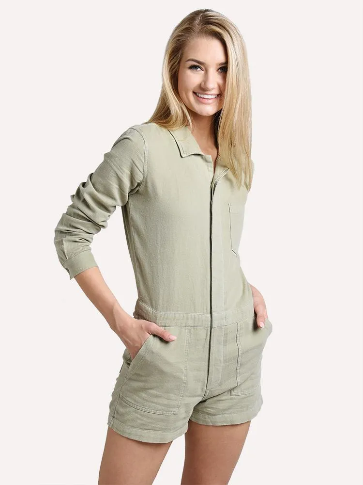     MONROW  Fitted Romper    