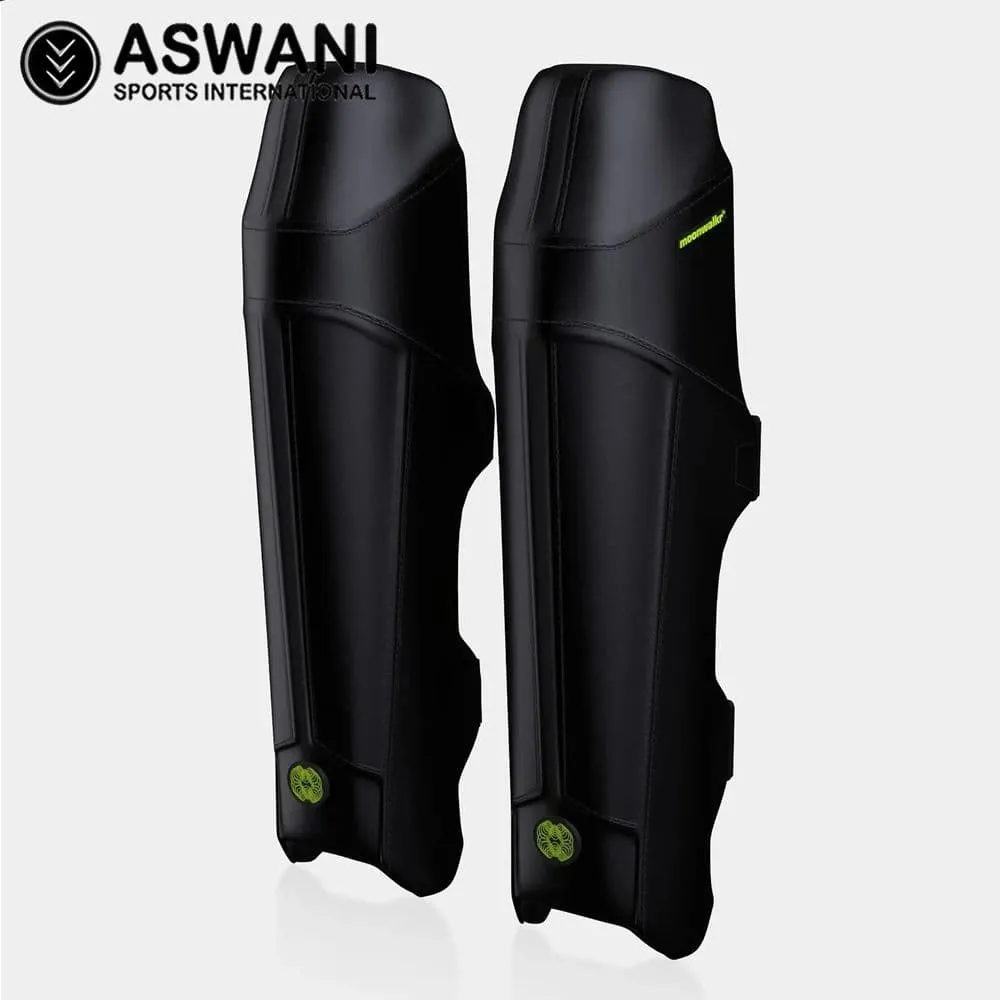 Moonwalkr 2.0 Cricket Batting Pads, Black Junior