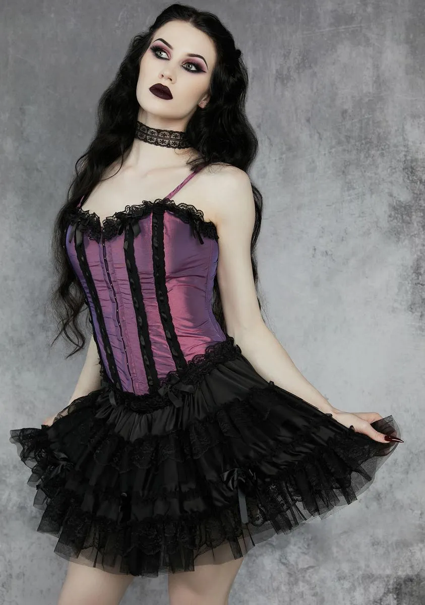 Mourning Symphony Tulle Skirt-