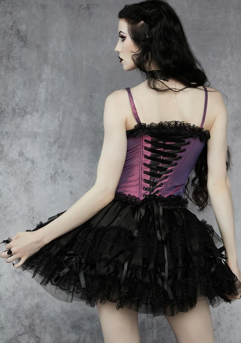 Mourning Symphony Tulle Skirt-