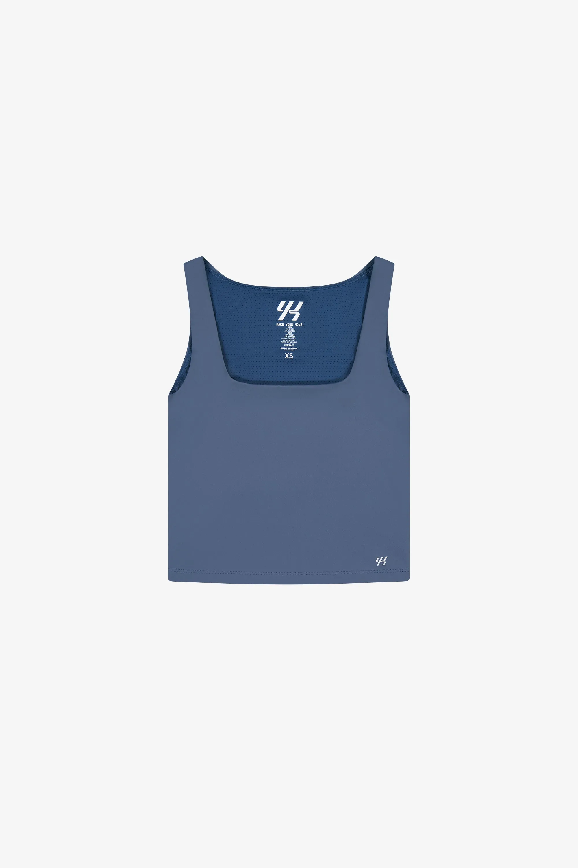 Move Womens Square Tank | BLUE