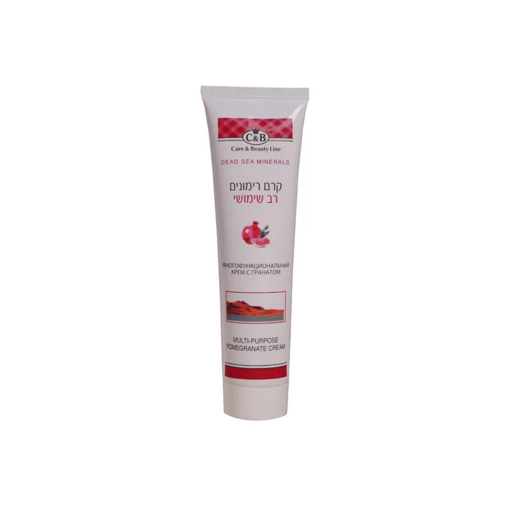 Multi-Purpose Cream Pomegranate Body Vitamins by Dead Sea Minerals C&B 250ml