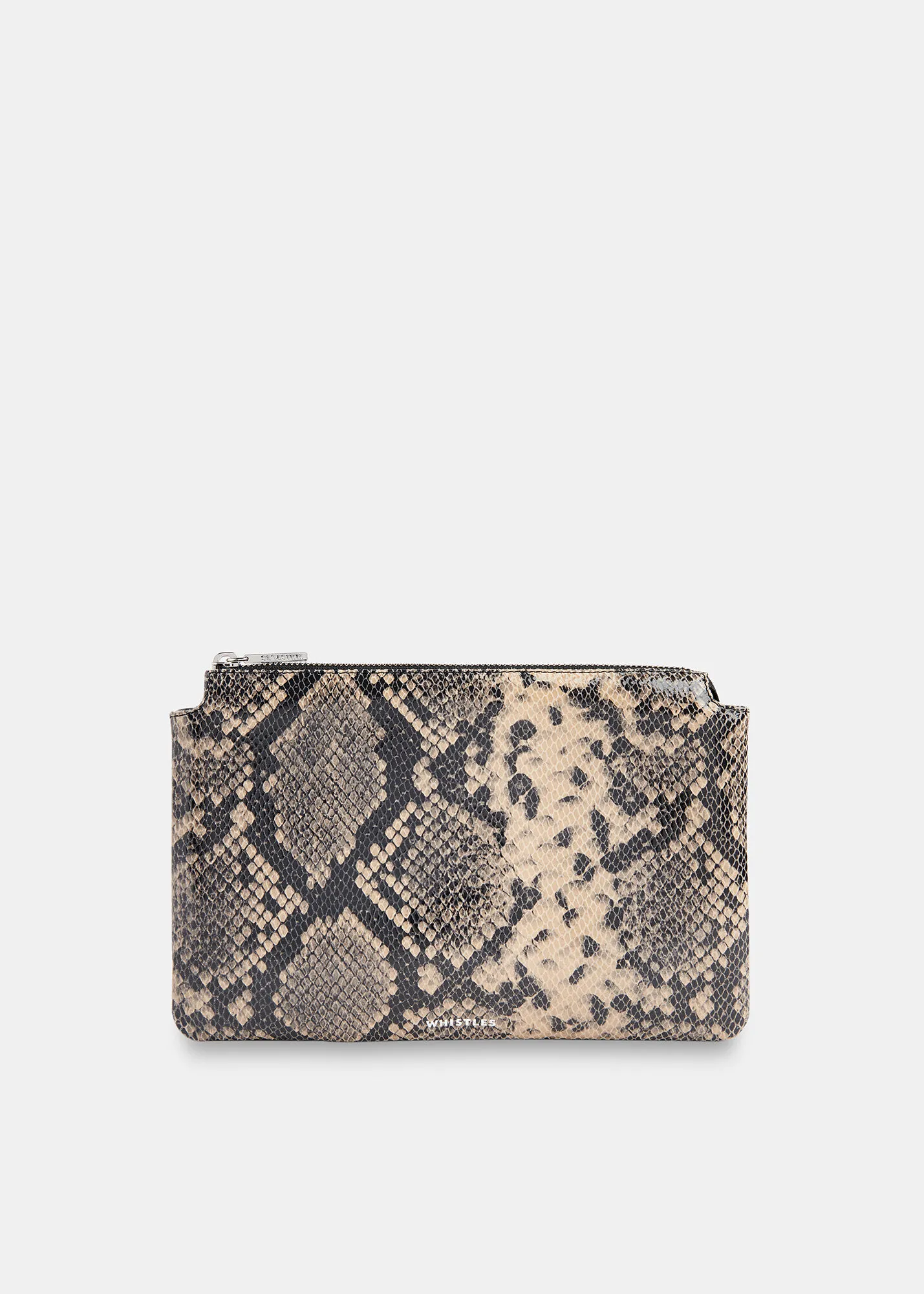 Multicolour Elita Snake Double Clutch