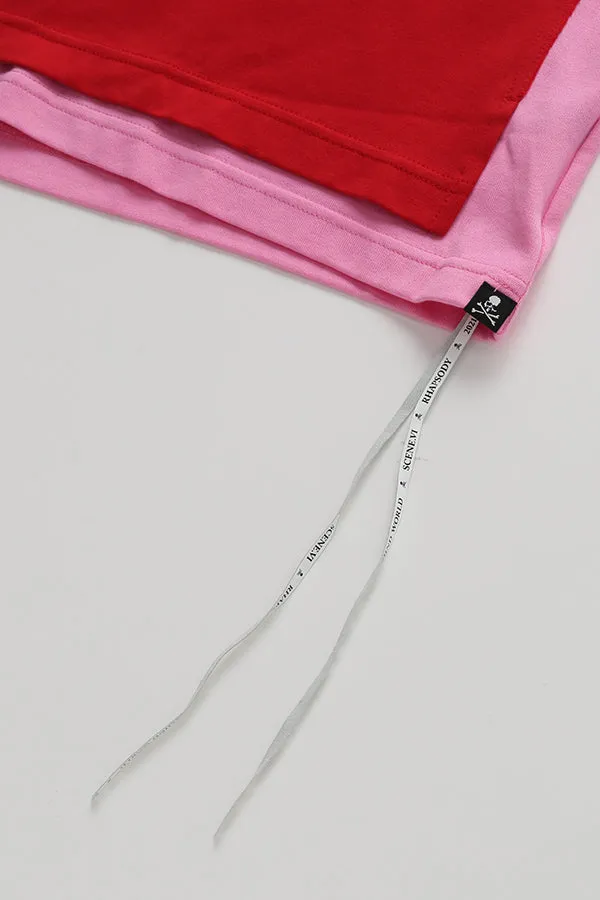 MW BOXY TANK LAYERED TEE