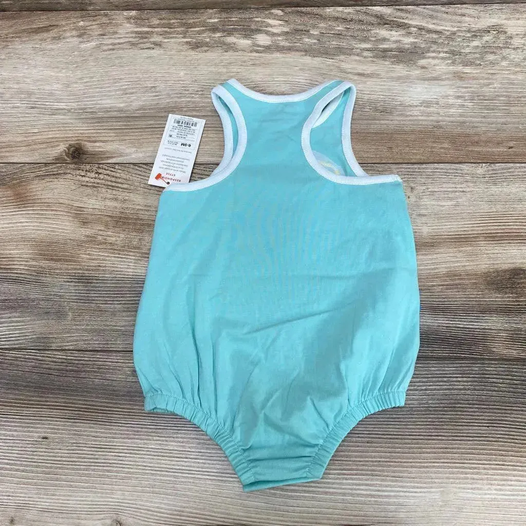 NEW Cat & Jack Beach Applique Romper sz 6-9m-