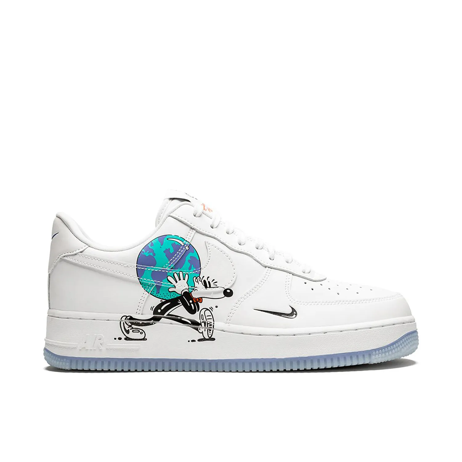 Nike Air Force 1 Flyleather QS Steve Harrington Earth Day | CI5545-100 | Laced