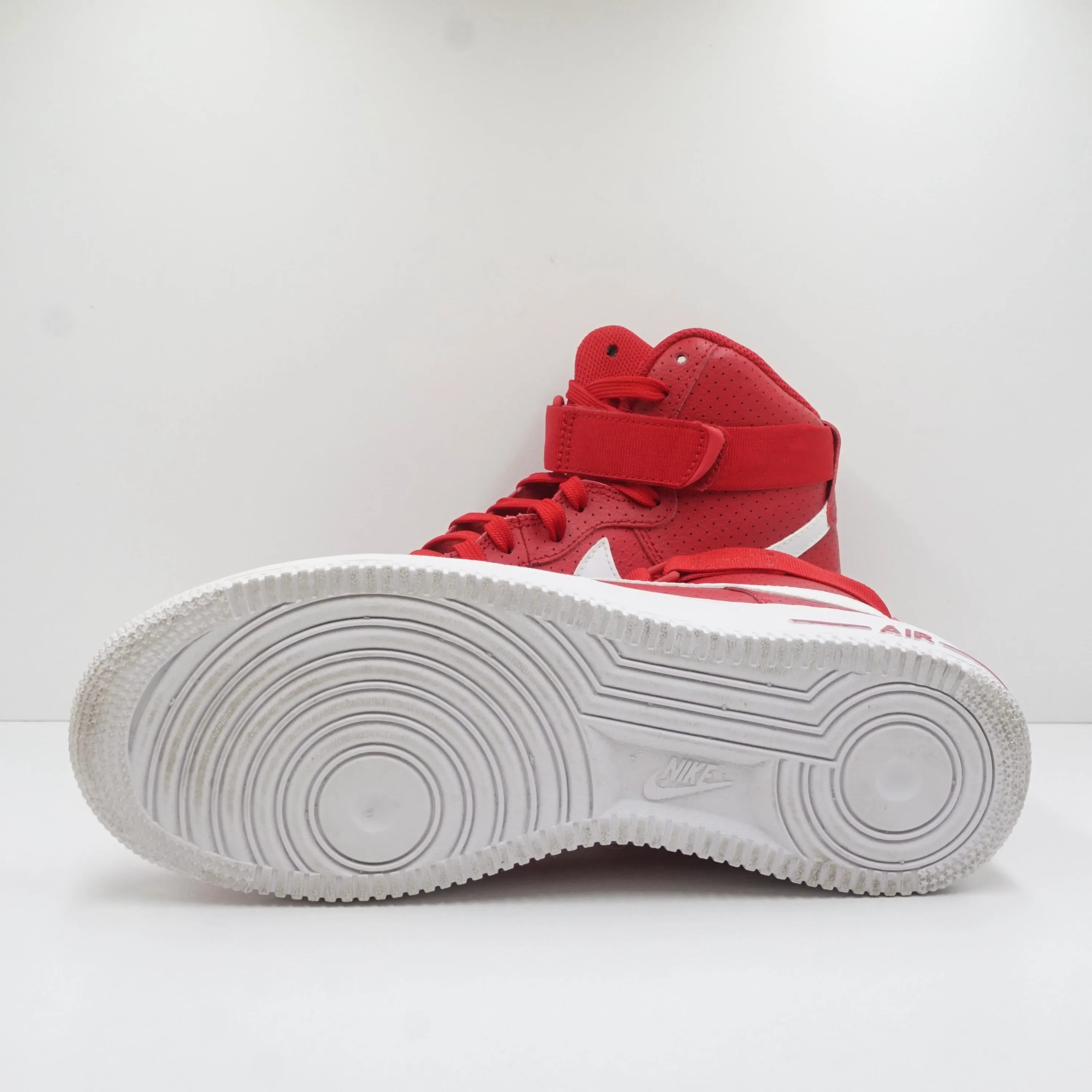 Nike Air Force 1 High Gym Red Perforated