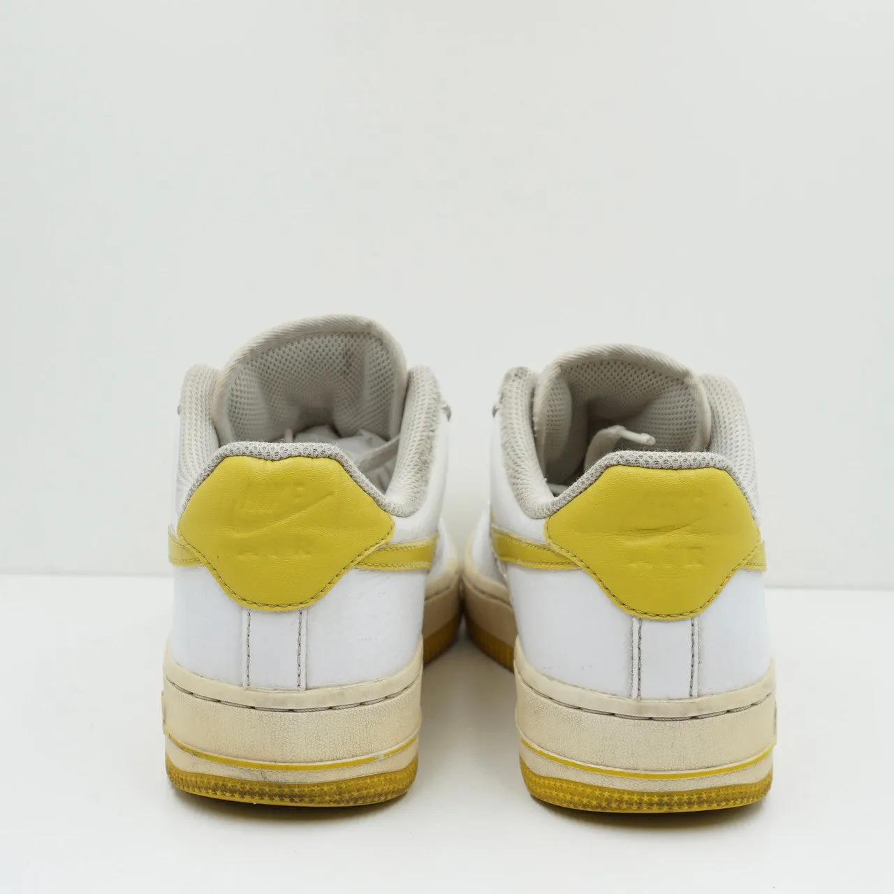 Nike Air Force 1 Low Patent White Bright Citron (W)
