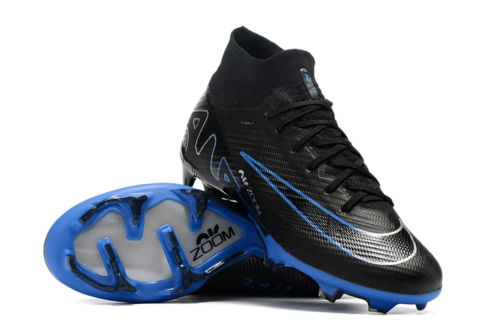 Nike Air Zoom Mercurial Superfly 9 Elite FG Shadow Pack - Black/Chrome/Hyper Royal