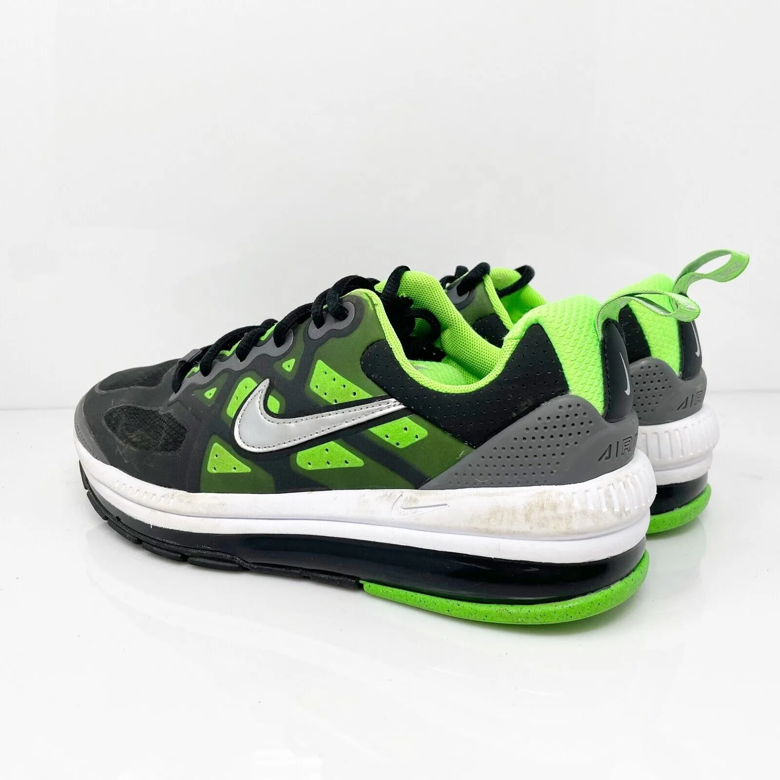 Nike Boys Air Max Genome CZ4652-006 Black Running Shoes Sneakers Size 6Y