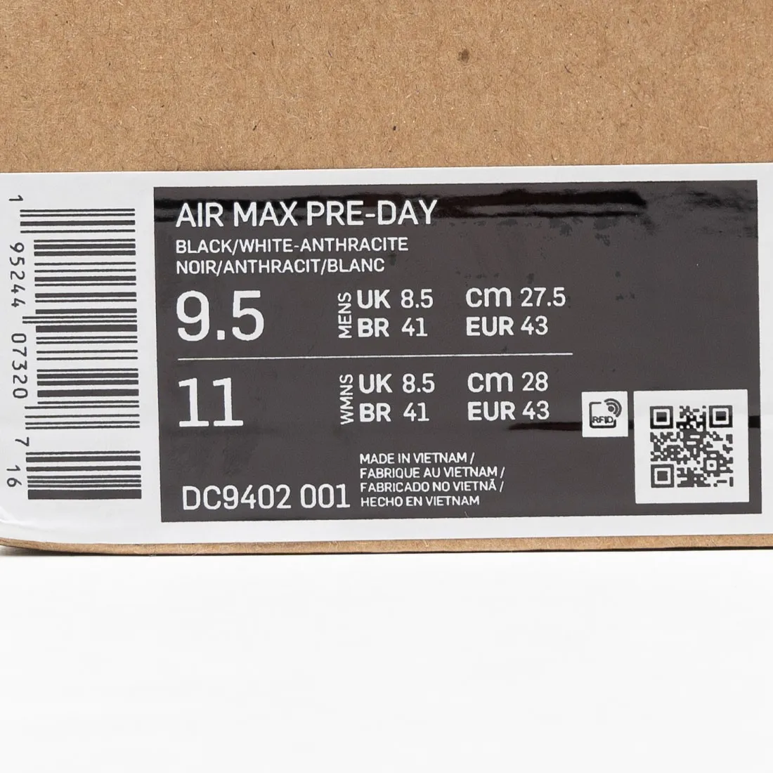 Nike Men Air Max Pre-Day (black / white-anthracite)