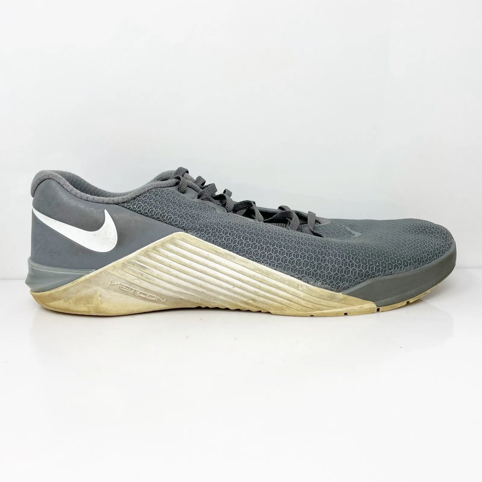 Nike Mens Metcon 5 AQ1189-091 Gray Running Shoes Sneakers Size 13