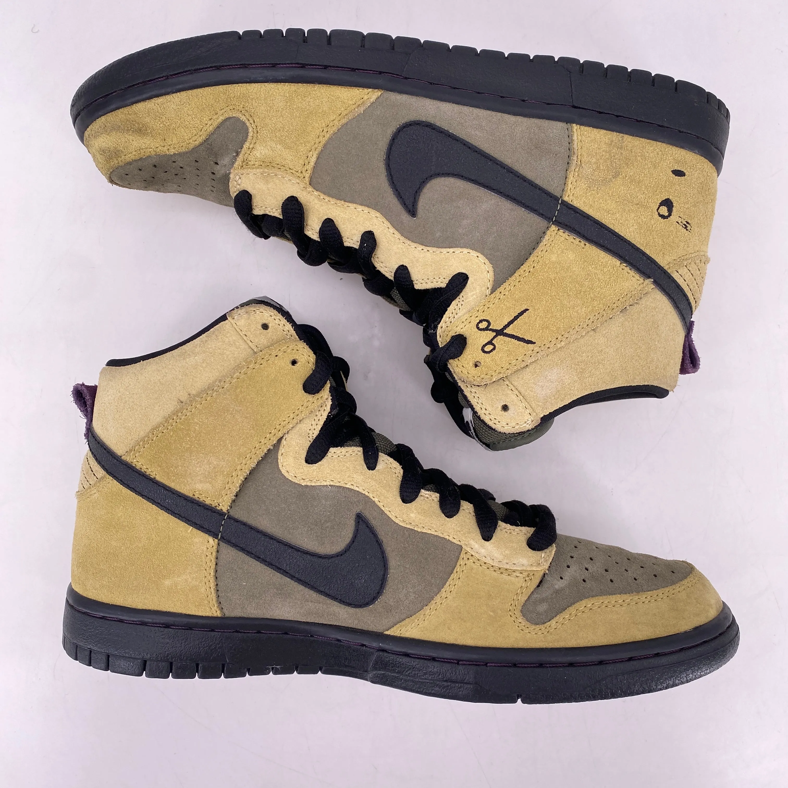 Nike SB Dunk High Chrome Ball Incident 2010 Used Size 9