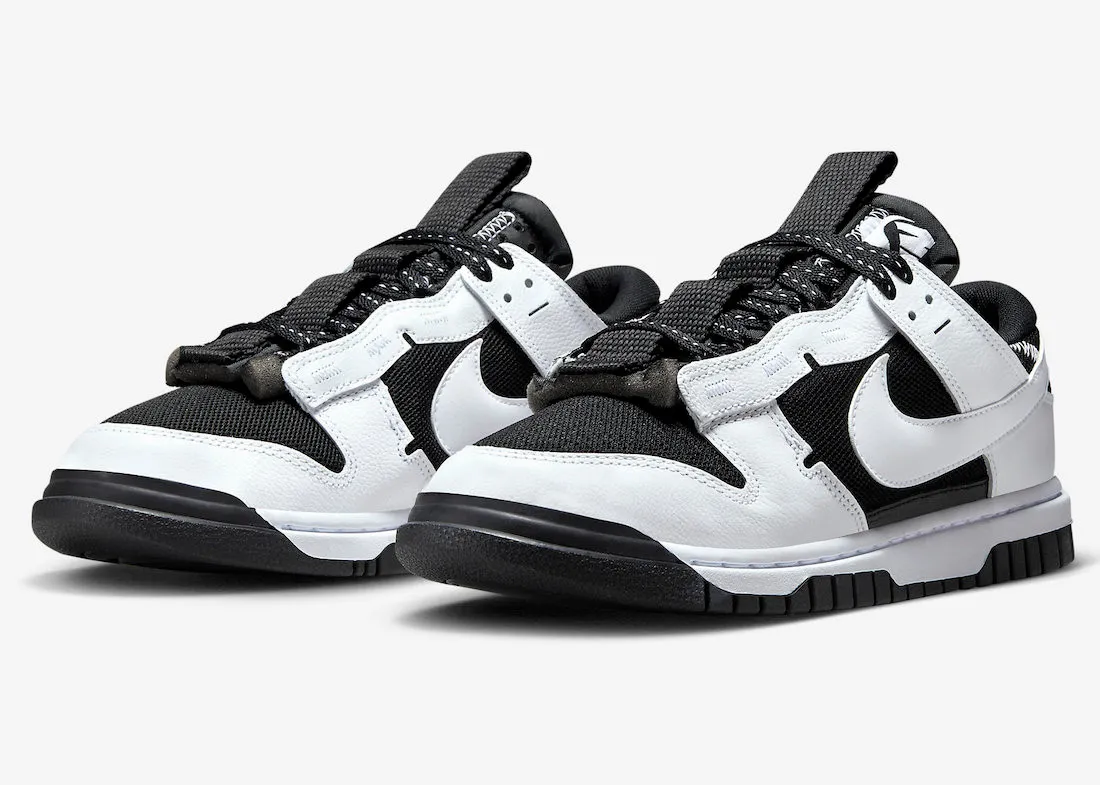 Nike SB Dunk Low Jumbo Reverse Panda Black White DV0821-002