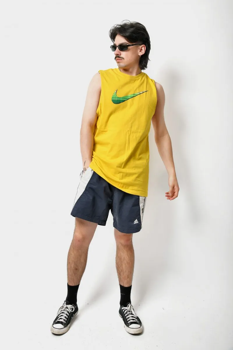 NIKE swoosh tank top yellow