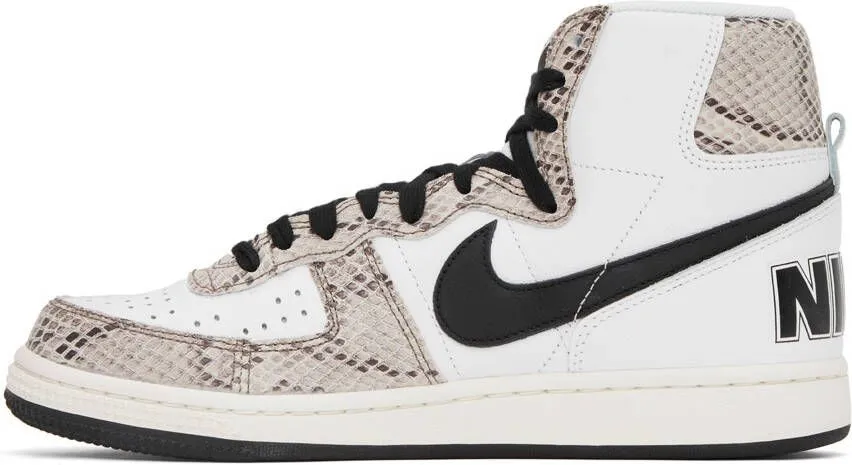Nike White Terminator High Sneakers