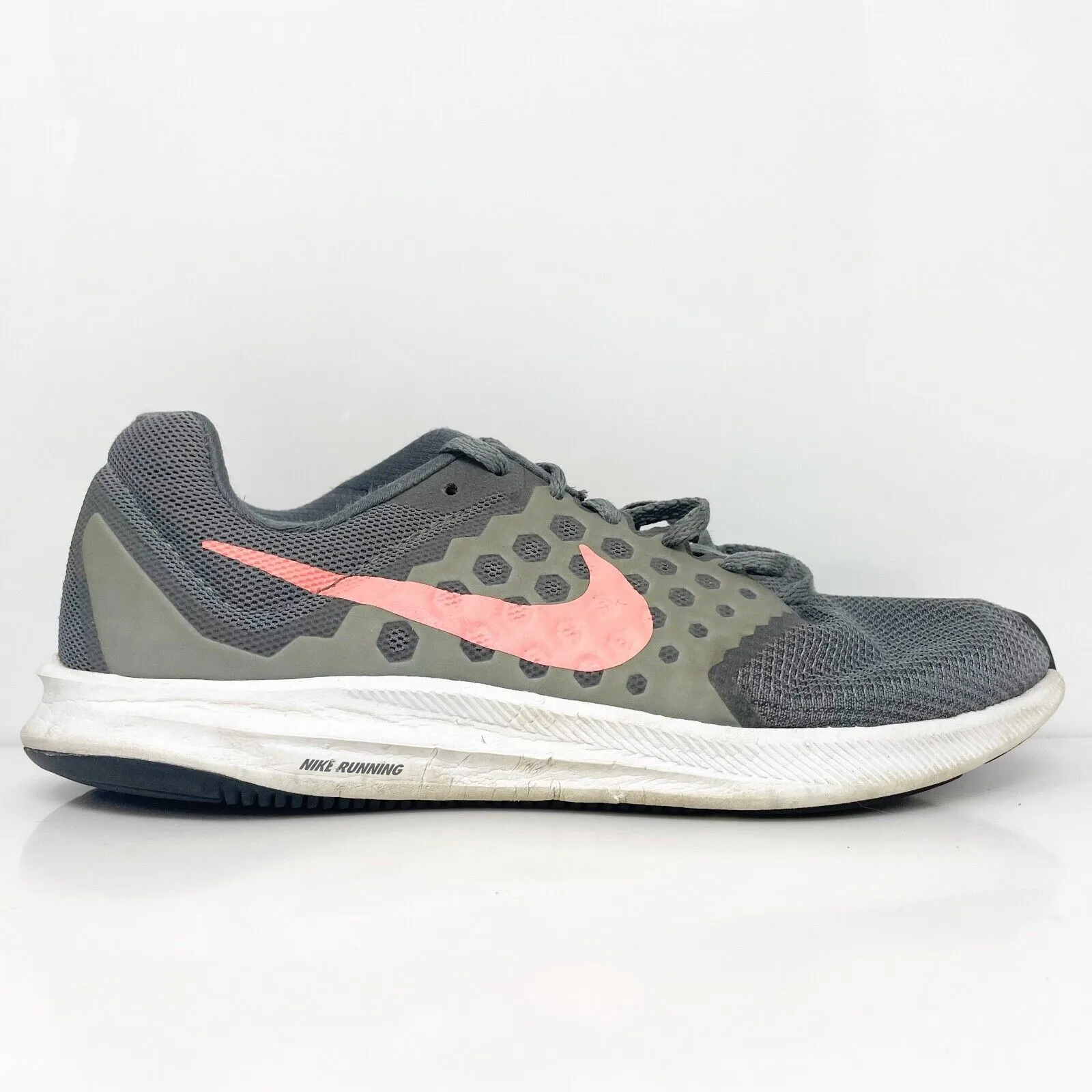Nike Womens Downshifter 7 852466-001 Gray Running Shoes Sneakers Size 9