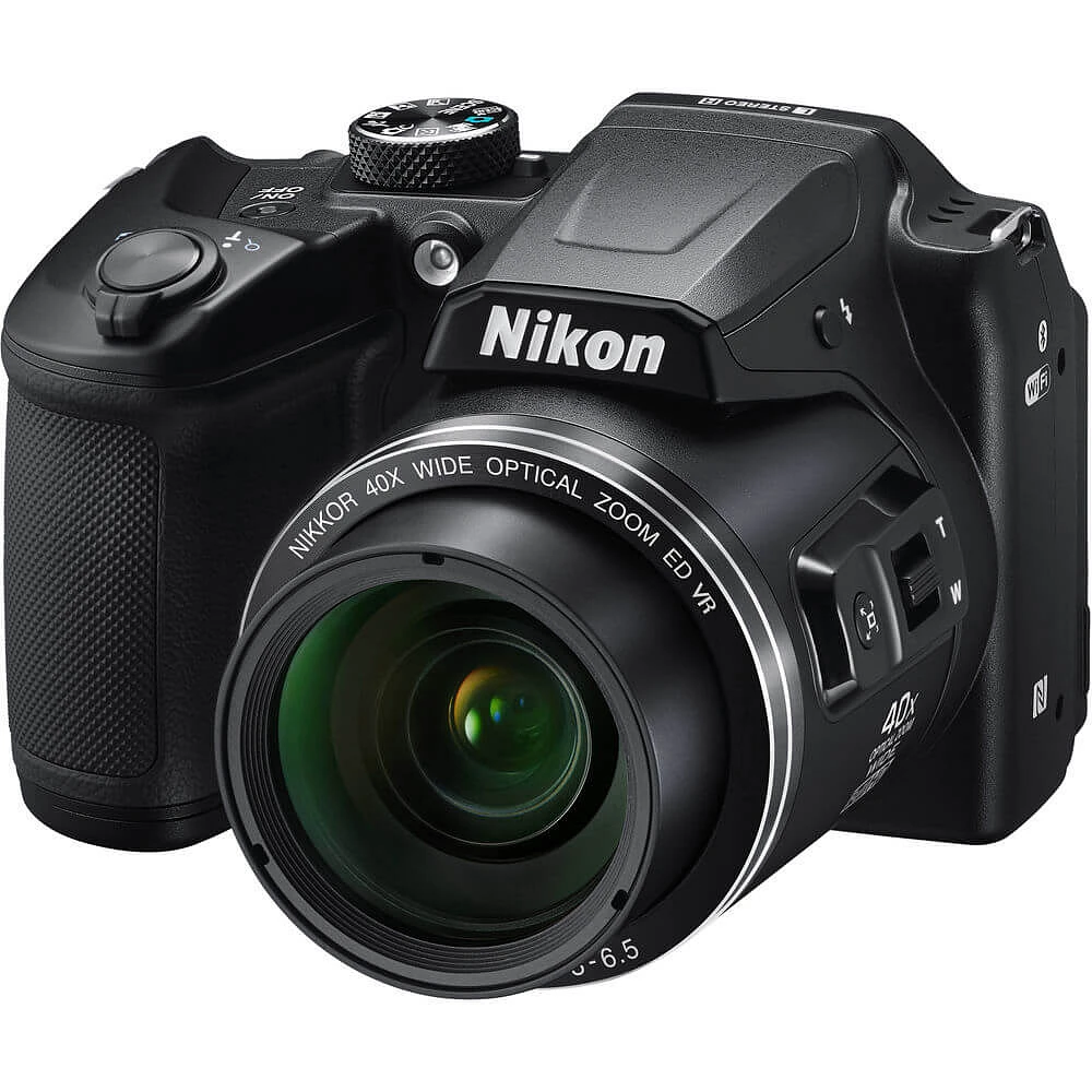 Nikon 26506 COOLPIX B500 16MP 40x Zoom Black Digital Camera OPEN BOX B500BK | Electronic Express