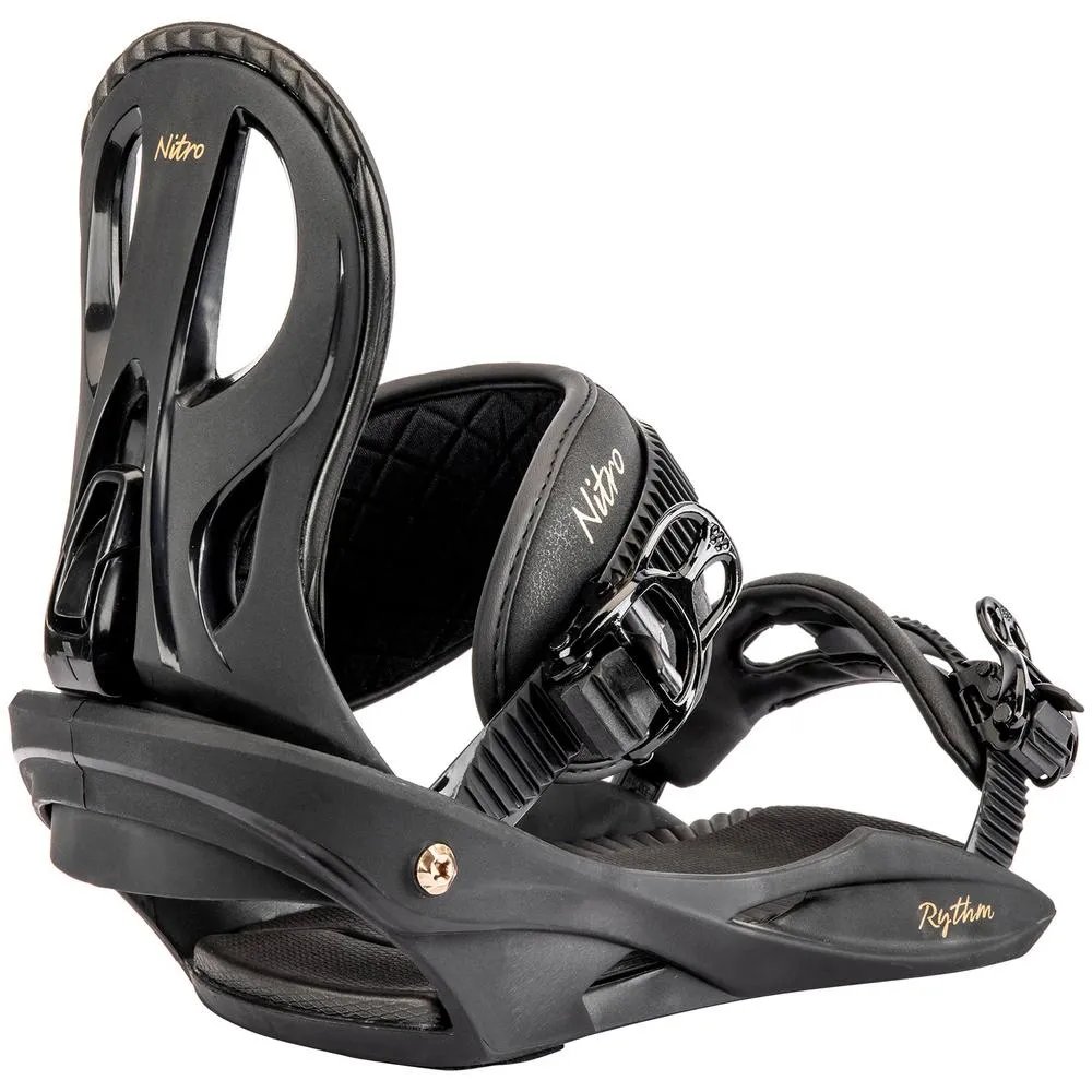 nitro rythm snowboard bindings - women's