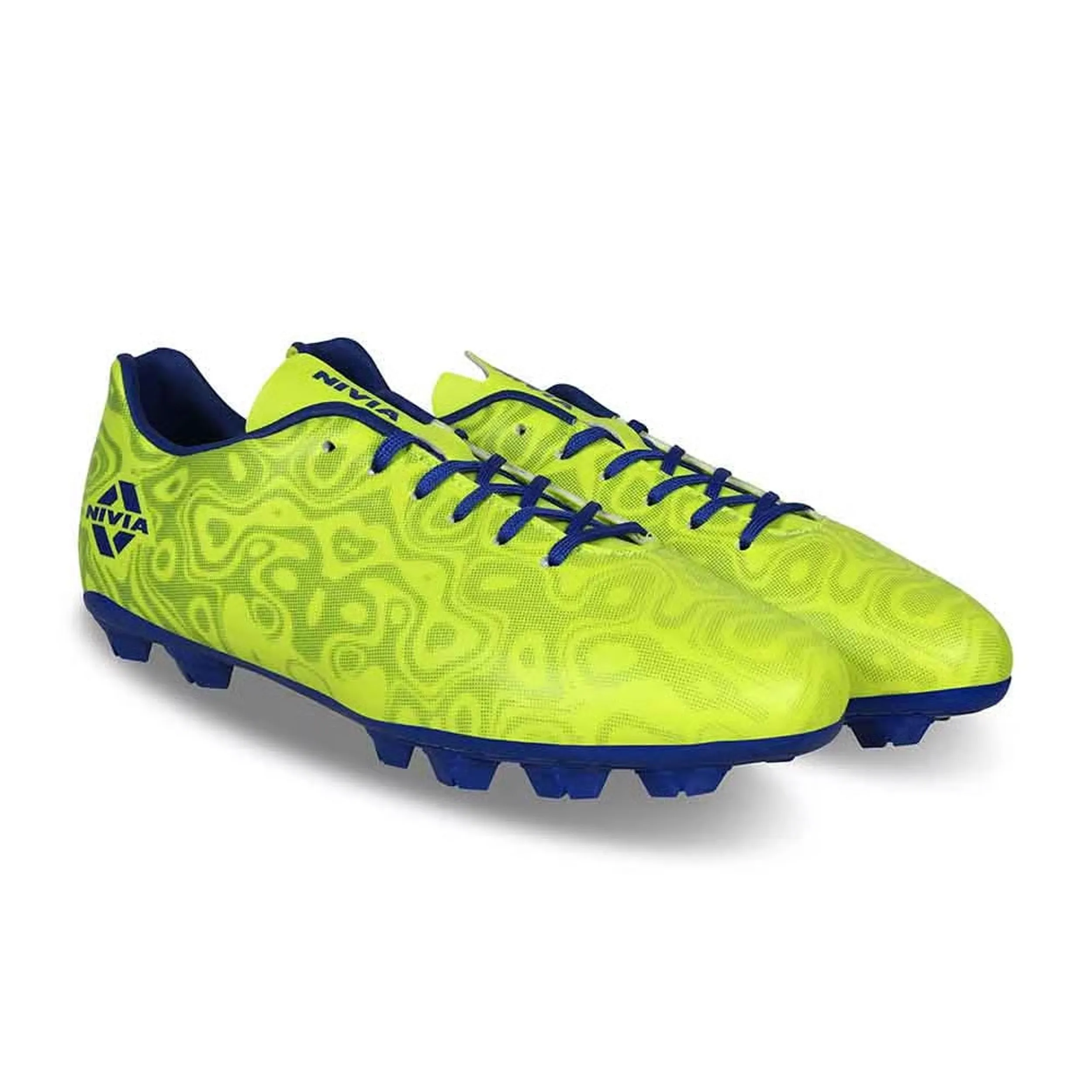 Nivia Carbonite 5.0 Football Stud - Yellow