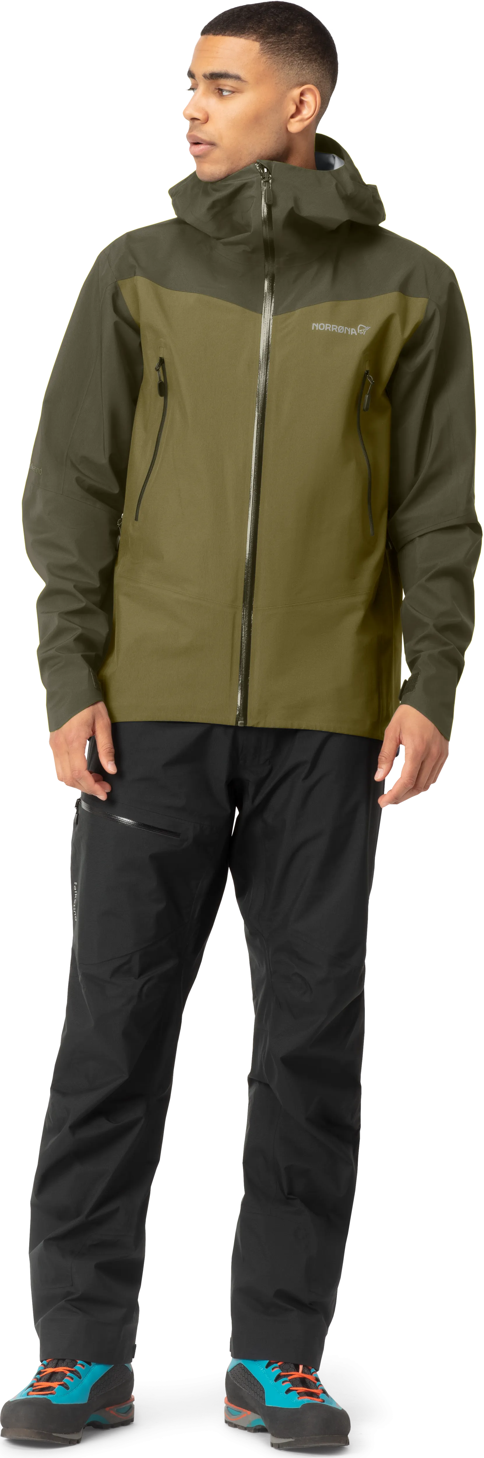 Norrøna Men's Falketind Gore-Tex Jacket Olive Night/Olive Drab | Buy Norrøna Men's Falketind Gore-Tex Jacket Olive Nig
