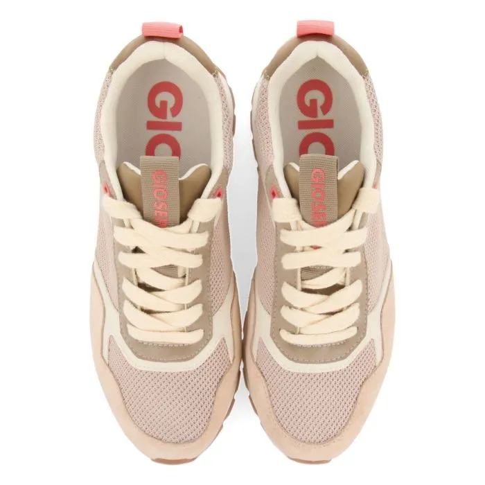 NUDE SNEAKERS WITH MULTICOLOR DETAILS FOR WOMEN WAUSAU